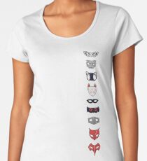 Masks (line) Women's Premium T-Shirt