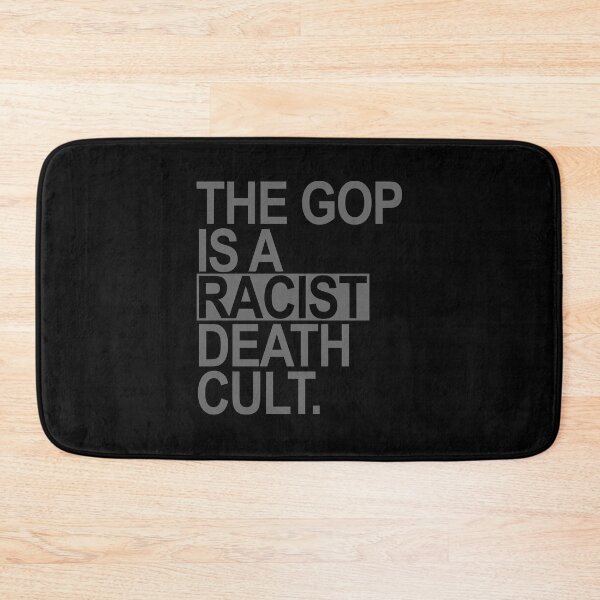 Item preview, The GOP is a racist death cult - subtle gray designed and sold by Thelittlelord.