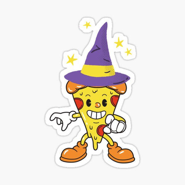 "Pizza Wizard Pizza Wizzard" Sticker for Sale by NepazDesigns