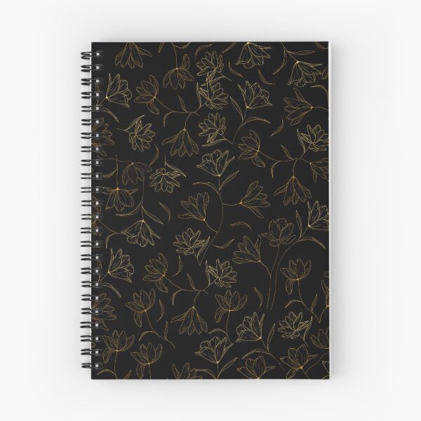 Item preview, Golden Minimal Art Floral Pattern designed and sold by MakeitMelo.