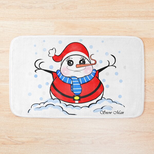 Item preview, Snow man  designed and sold by Shirley cute art .