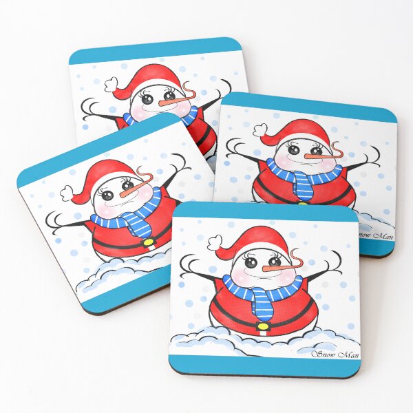 Item preview, Snow man  designed and sold by Shirley cute art .