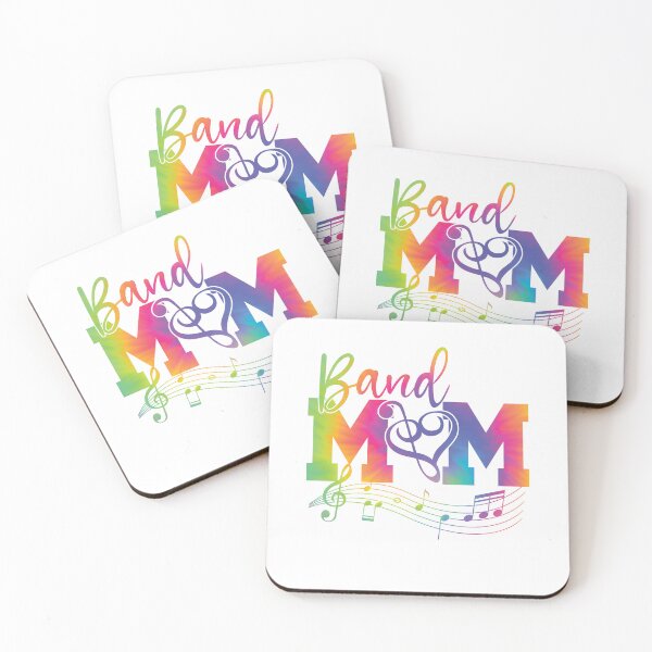 Item preview, Band Mom Tie Dye Music Notes  designed and sold by clothesy7.