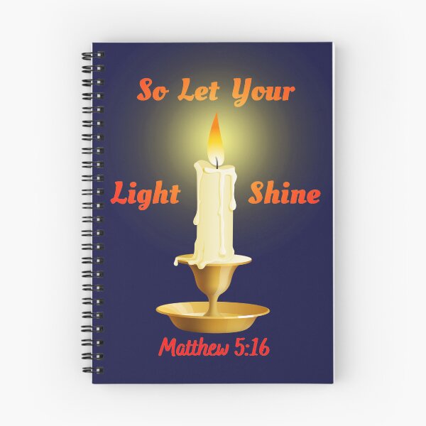 Item preview, Let Your Light Shine ~ Matthew 5:16 designed and sold by RhondaCGoins.