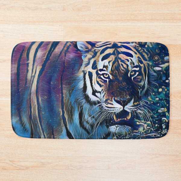 Item preview, Wild tiger in forest designed and sold by MagiLand ⭐⭐⭐⭐⭐.