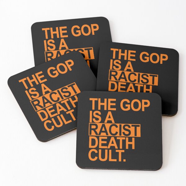 Item preview, The GOP is a racist death cult - prison orange designed and sold by Thelittlelord.