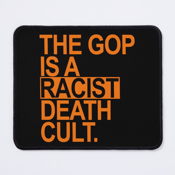 Item preview, The GOP is a racist death cult - prison orange designed and sold by Thelittlelord.