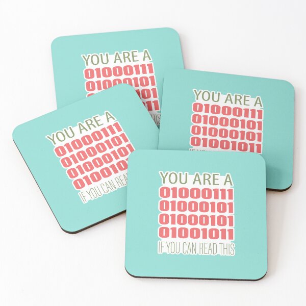 Item preview, If you can read binary you are a geek - Software Programmer Joke designed and sold by VarnaChitra.