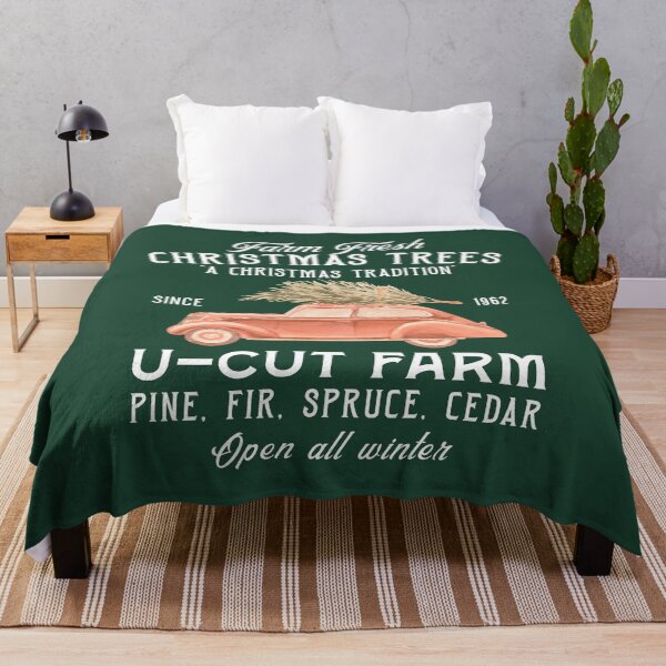 Item preview, Vintage Christmas Tree Farm Nostalgia designed and sold by cvt01.