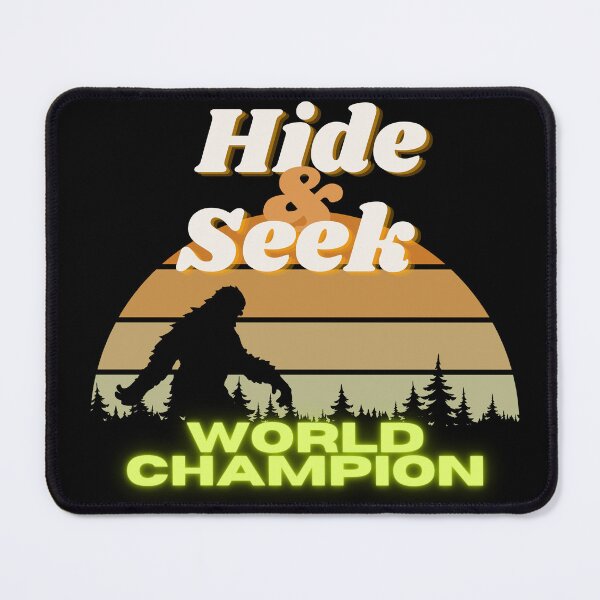 Item preview, Bigfoot - hide and seek world champion designed and sold by BurtWestonDesign.