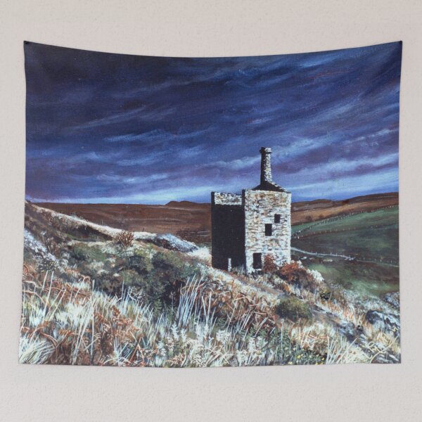 Item preview, Abandoned Silver Mine on Dartmoor DevoN designed and sold by Mackenzie Moulton International Artist .