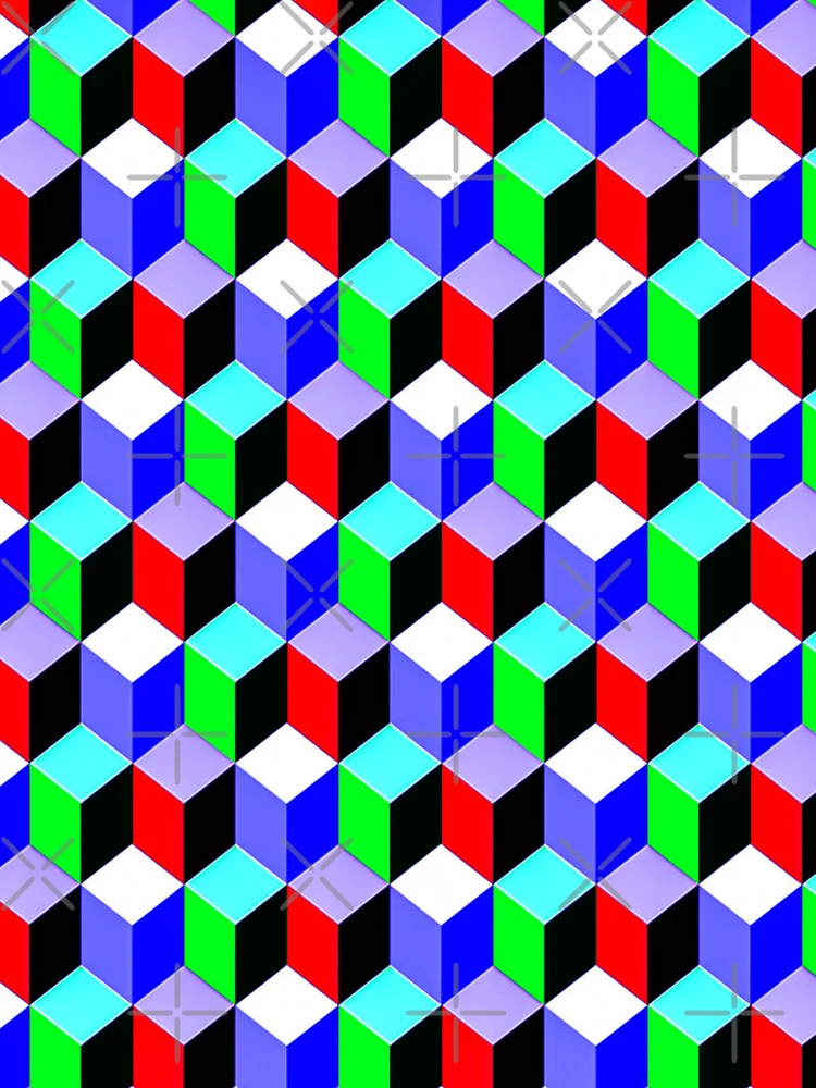 Thumbnail 4 of 4, Samsung Galaxy Phone Case, Color Combination Pattern, Retro Abstract Multi Color Pattern designed and sold by Mr-true-design.