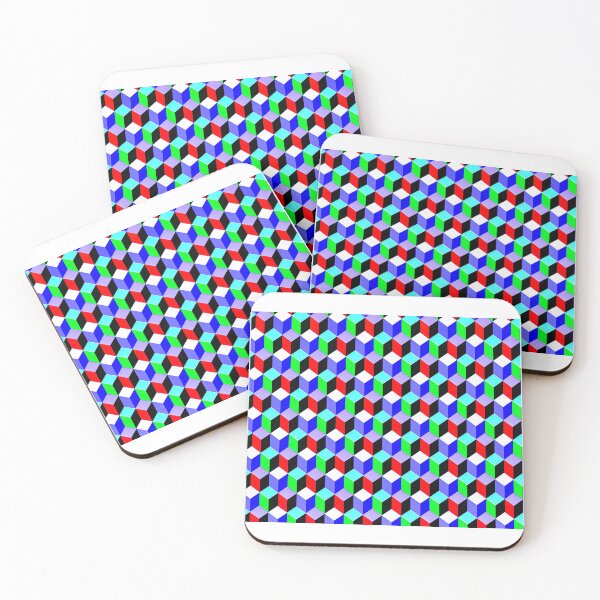 Item preview, Color Combination Pattern, Retro Abstract Multi Color Pattern designed and sold by Mr-true-design.