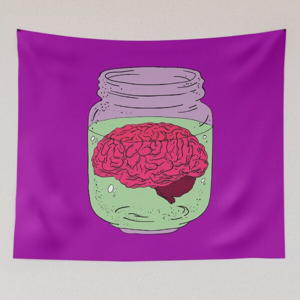 Item preview, Brain in a jar designed and sold by RobbMcC.