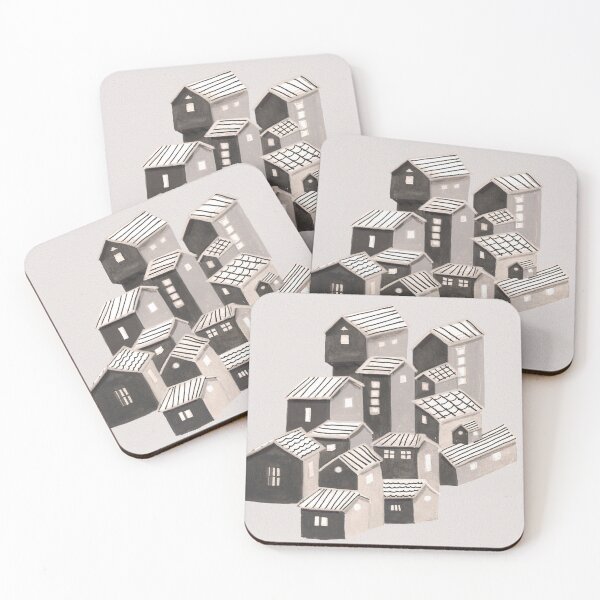 Item preview, That town in the middle of nowhere - Town in Sepia designed and sold by TheMirwoForest.