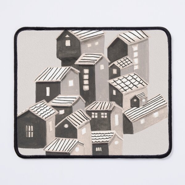 Item preview, That town in the middle of nowhere - Town in Sepia designed and sold by TheMirwoForest.