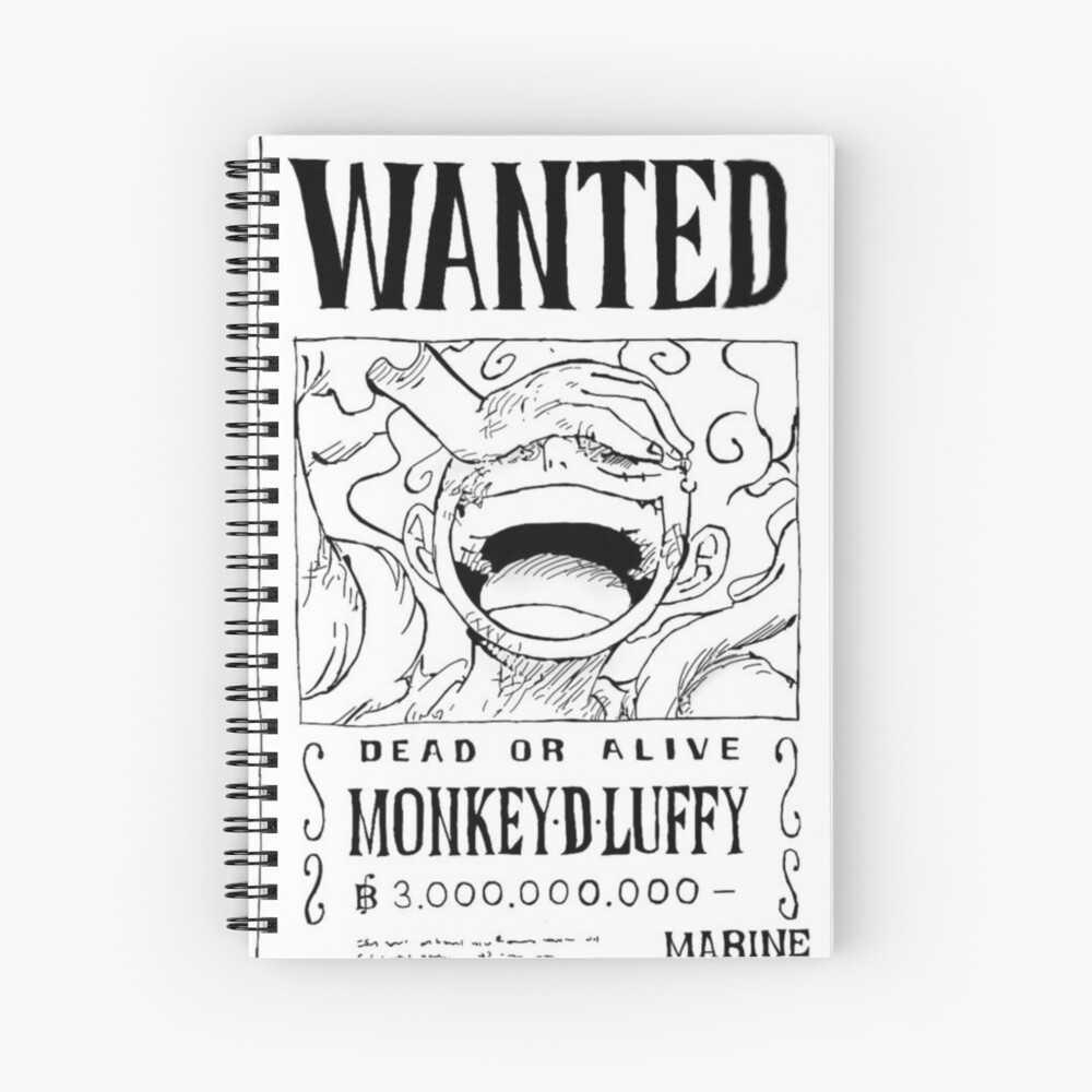 One Piece Going Merry Bounty Spiral Notebook by Anime One Piece