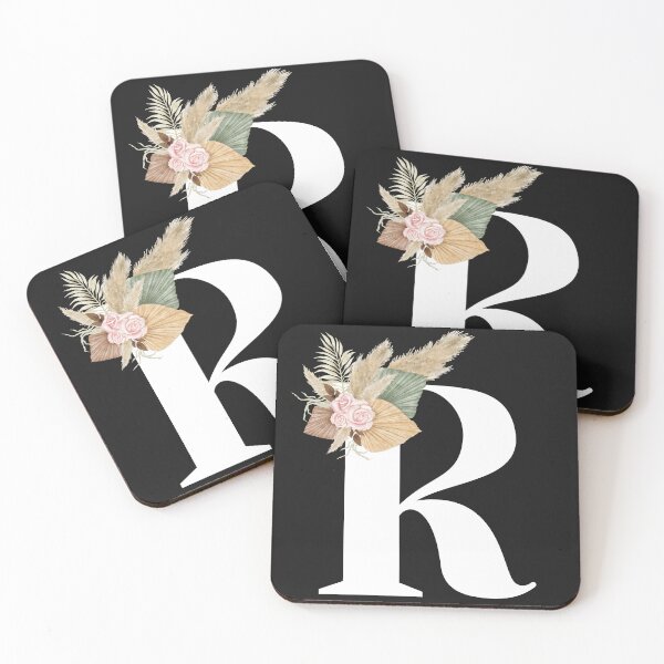 Item preview, letter R floral designed and sold by LU NA.