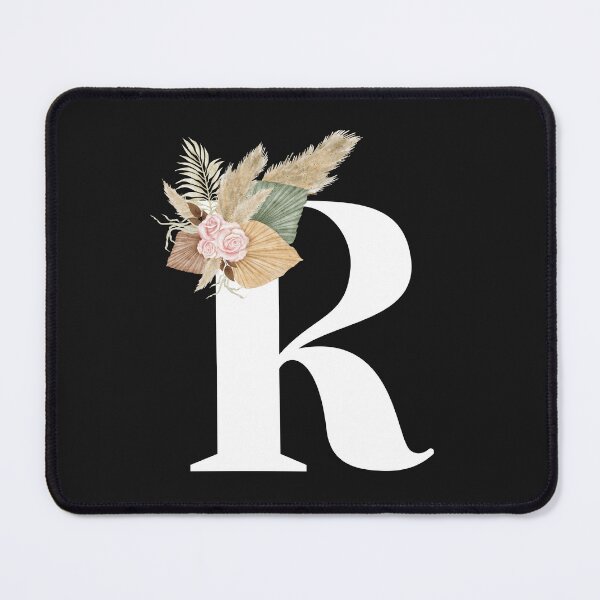 Item preview, letter R floral designed and sold by LU NA.