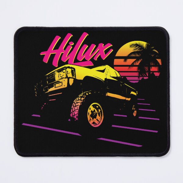 Item preview, Neon Toyota Hilux Retro Sunset  designed and sold by 6thGear.