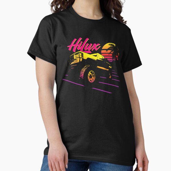 Item preview, Neon Toyota Hilux Retro Sunset  designed and sold by 6thGear.
