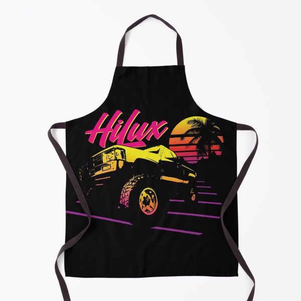 Item preview, Neon Toyota Hilux Retro Sunset  designed and sold by 6thGear.