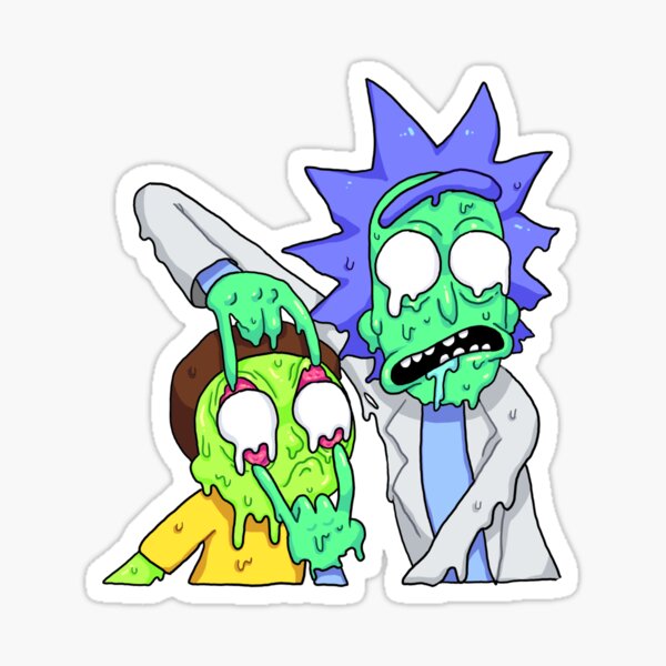 Rick und Morty Sticker