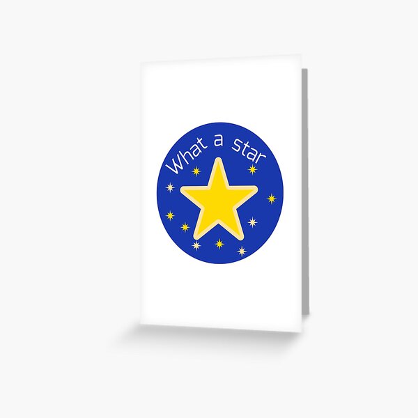 Way To Go! Reward Stickers for Adults, Students Novelty Product Greeting  Card for Sale by orangepieces