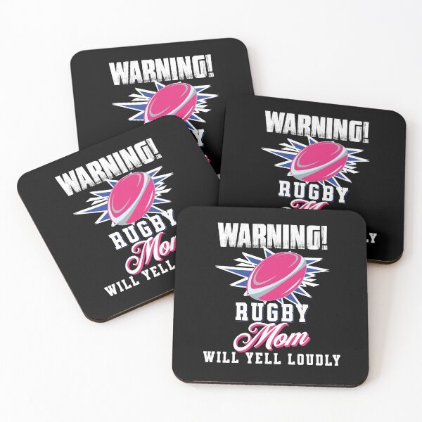 Item preview, Rugby Mom Will Yell Loudly designed and sold by Betsytiptoe.