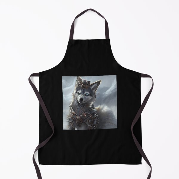 Item preview, AI Generated Art, War Husky/Pomsky designed and sold by RabbitHoleMI.