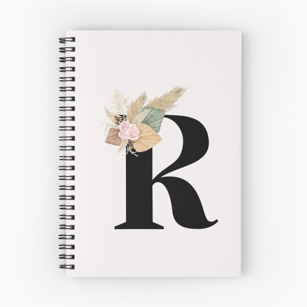 Item preview, letter R floral designed and sold by LU NA.