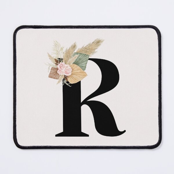 Item preview, letter R floral designed and sold by LU NA.