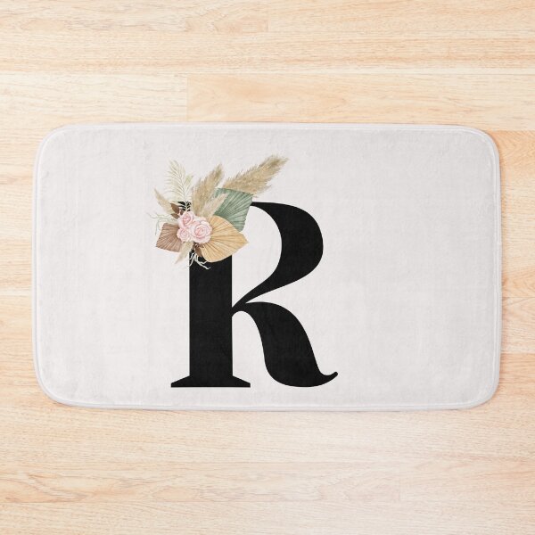 Item preview, letter R floral designed and sold by LU NA.