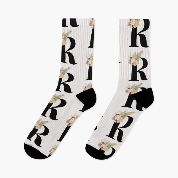 Item preview, letter R floral designed and sold by LU NA.
