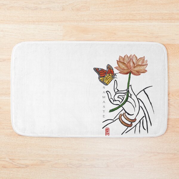 Item preview, Namaste, Buddha hand and hummingbird designed and sold by Roy & Tiffany.