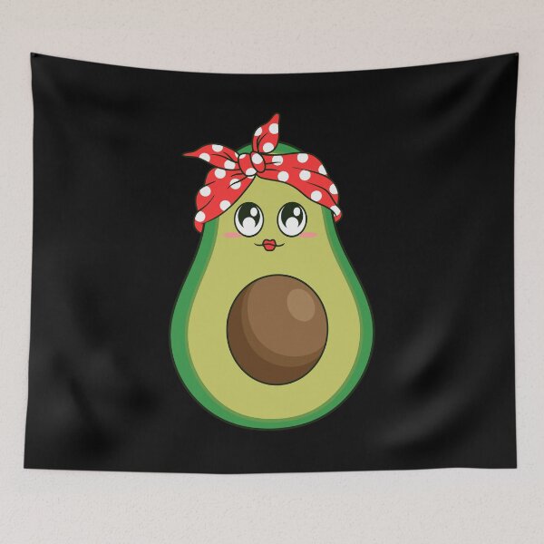 Item preview, Avocado Bandana Vegan gift designed and sold by Ibu83.