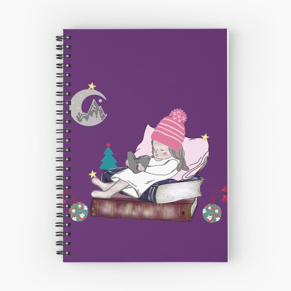 Artikelvorschau, Weihnachtsmädchen verliebt in ihre Bücher entworfen und verkauft von KatjaRedbubble.