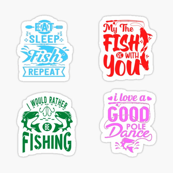 Carp Fishing-Eat Sleep Fish Sticker