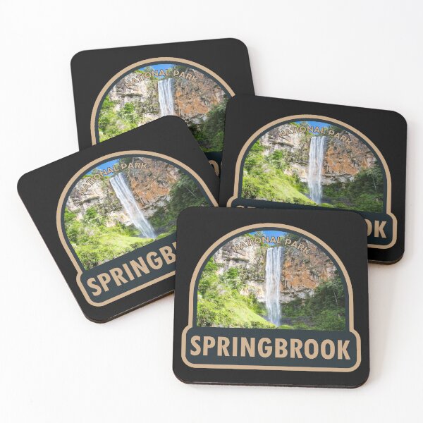 Item preview, Springbrook National Park Australia Badge designed and sold by KrisSidDesigns.