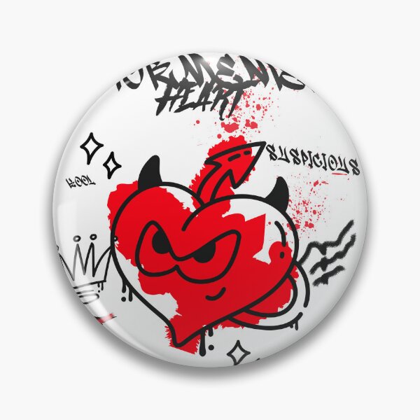 Artikelvorschau, Urban Heart Hip Hop Trending Fresh Broken Heart Lustig entworfen und verkauft von Zuuag.