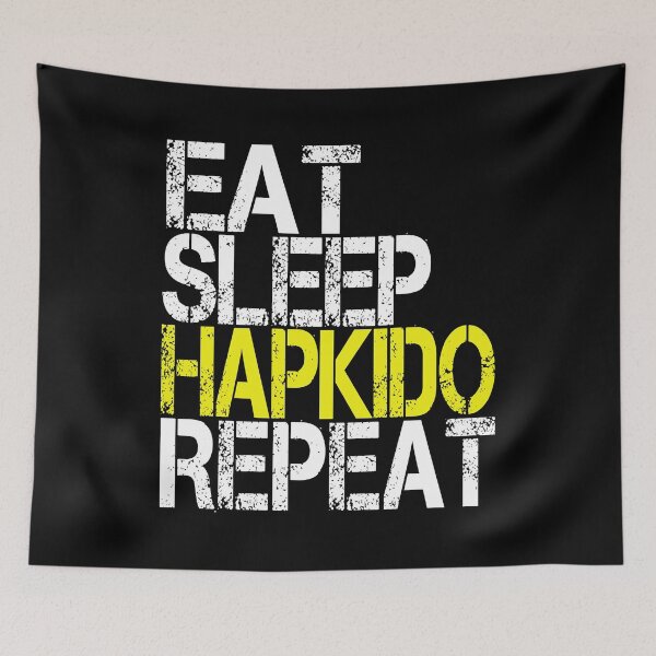 Item preview, Eat Sleep Hapkido Repeat, Grunge  designed and sold by ACC .
