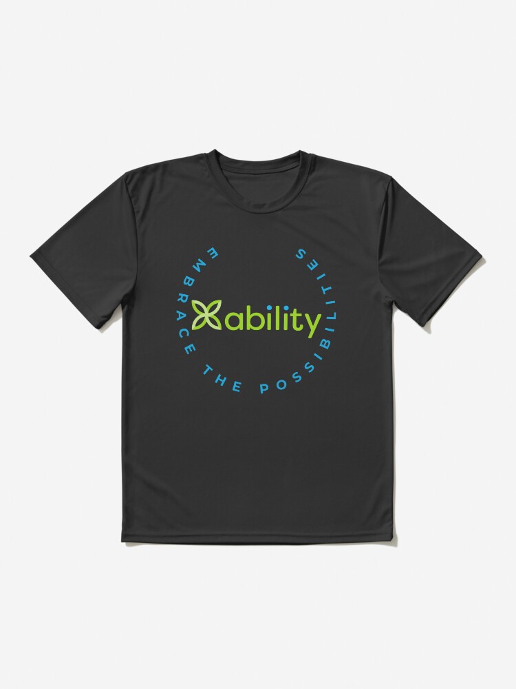 Thumbnail 2 of 7, Active T-Shirt, Embrace the Possibilities designed and sold by AbilityLeth.