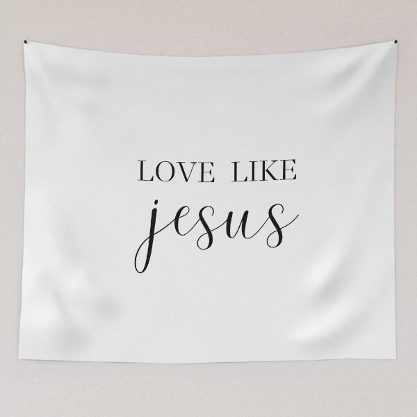 Item preview, love like Jesus designed and sold by creative-duo.
