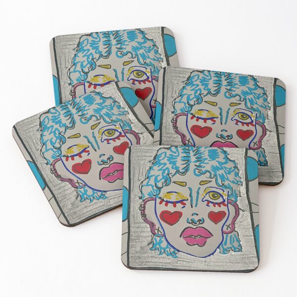 Item preview, Woman with hearts  designed and sold by psychonout.