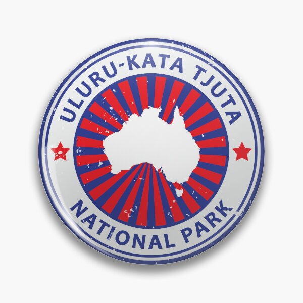 Item preview, Uluru-Kata Tjuta National Park Australia Country Symbol designed and sold by KrisSidDesigns.