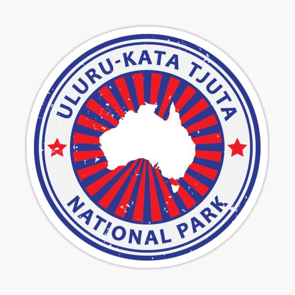 Item preview, Uluru-Kata Tjuta National Park Australia Country Symbol designed and sold by KrisSidDesigns.