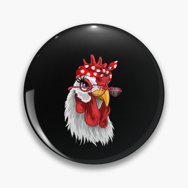 Item preview, chicken bandana sunglass women chicken gift designed and sold by Ibu83.