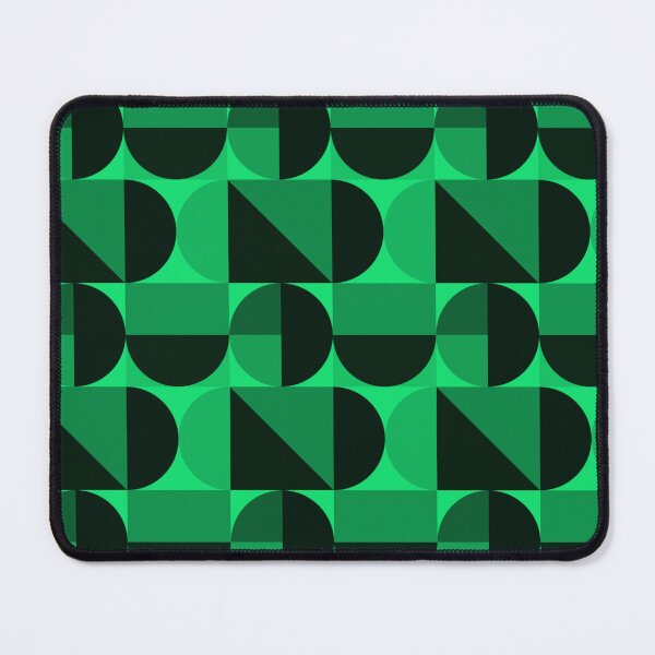 Item preview, Darkest Green and Light Green Geometric Patterns designed and sold by atroffire.