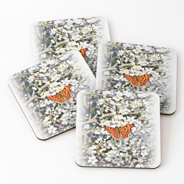 Item preview, Butterfly on Blossom Flowers designed and sold by JoyPhotoArt.