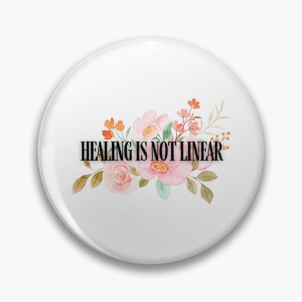Item preview, Healing is not linear flower floral designed and sold by Nepaz-Designs.